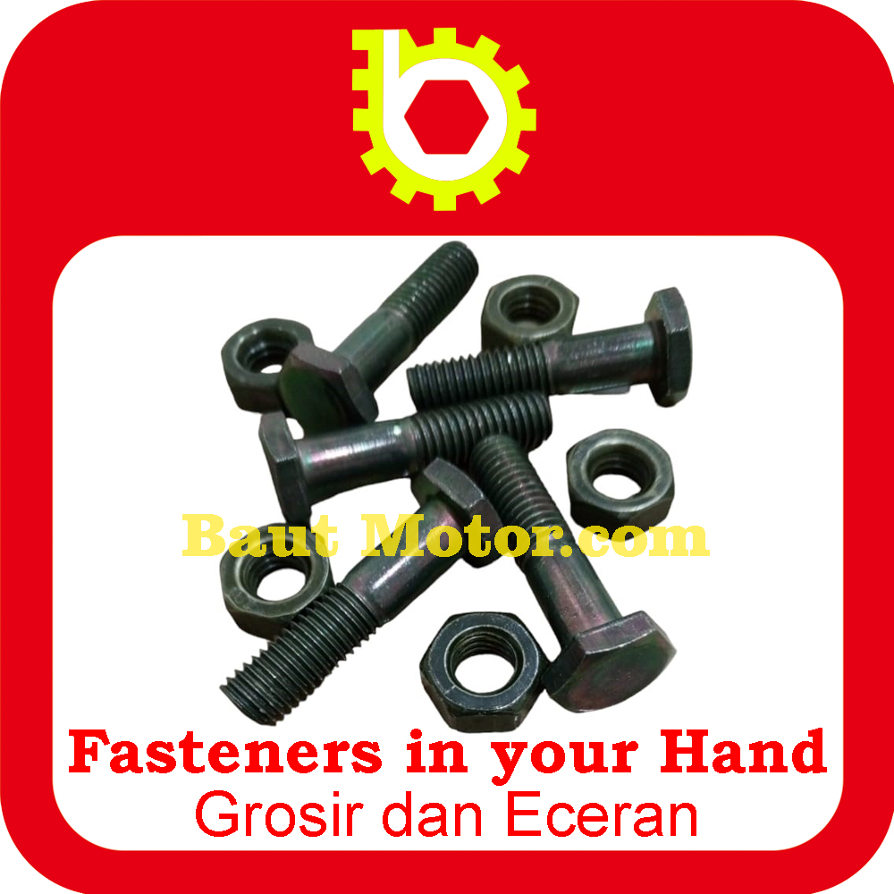 Baut mur gear Yamaha hijau.jpg